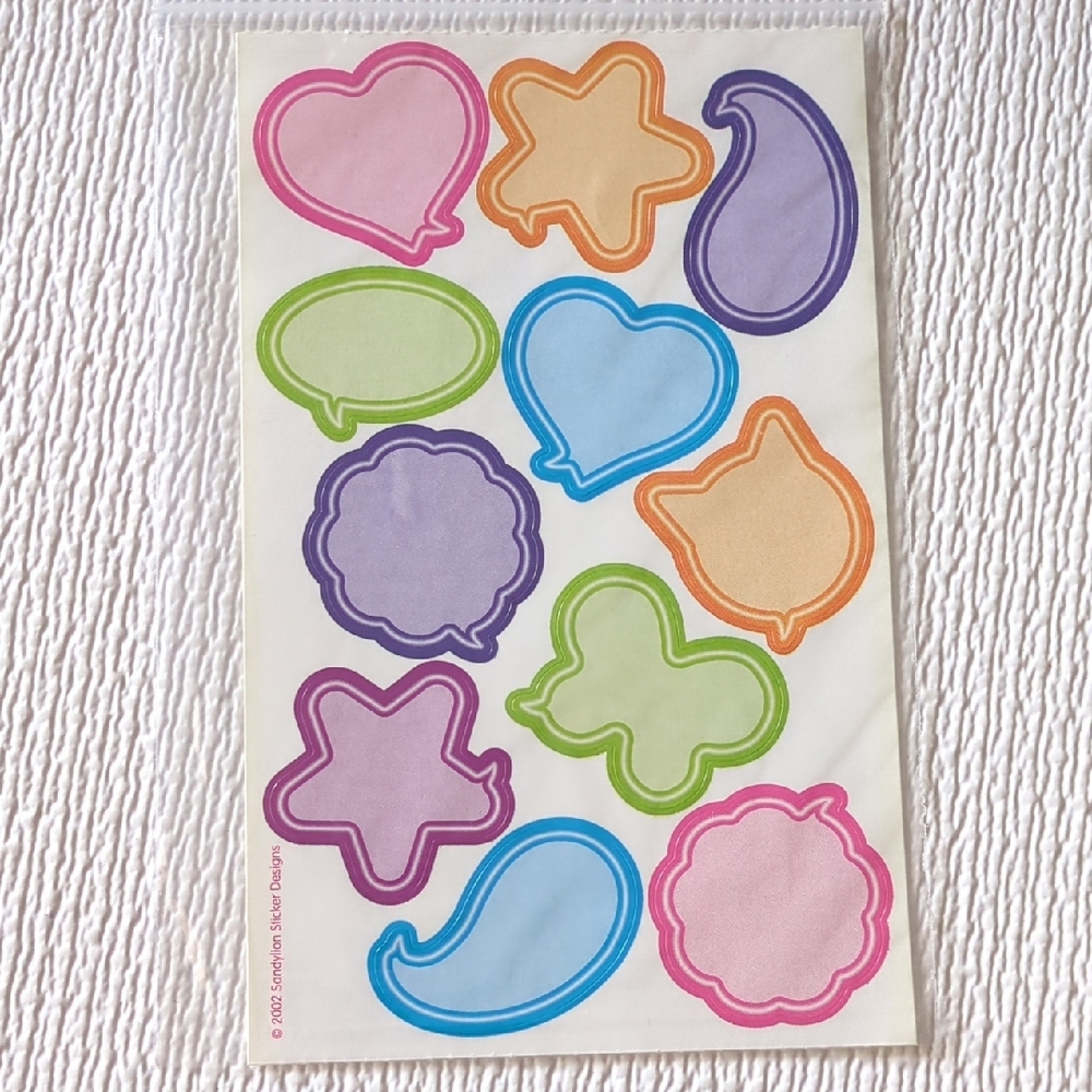 🩵2/$10🩵Vintage Sandylion Text Balloons